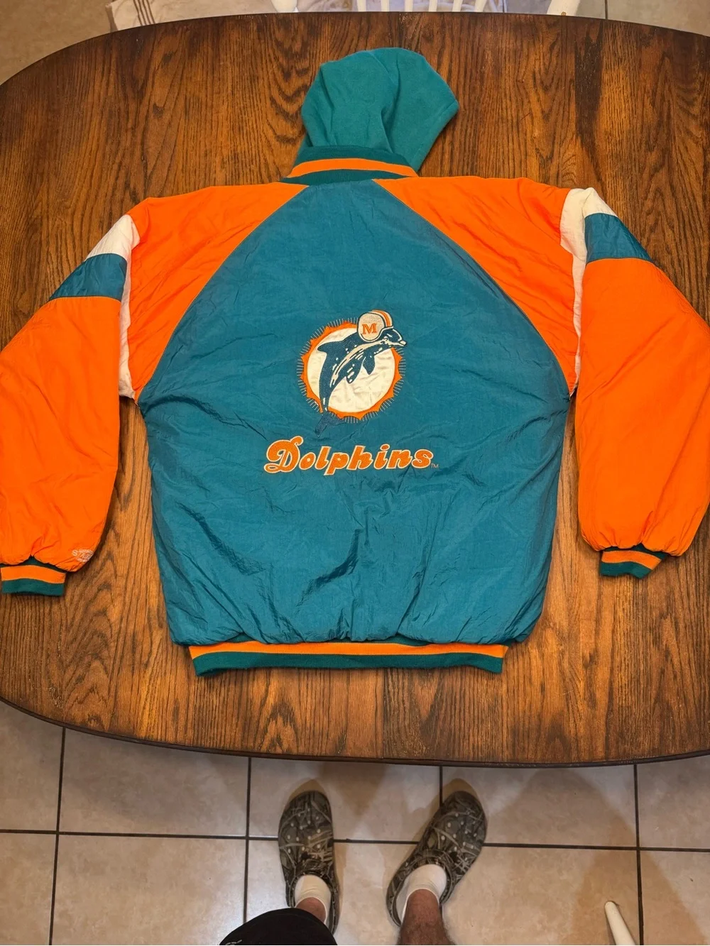 Vintage Miami Dolphins Stadium Apparel Youth Large Jacket